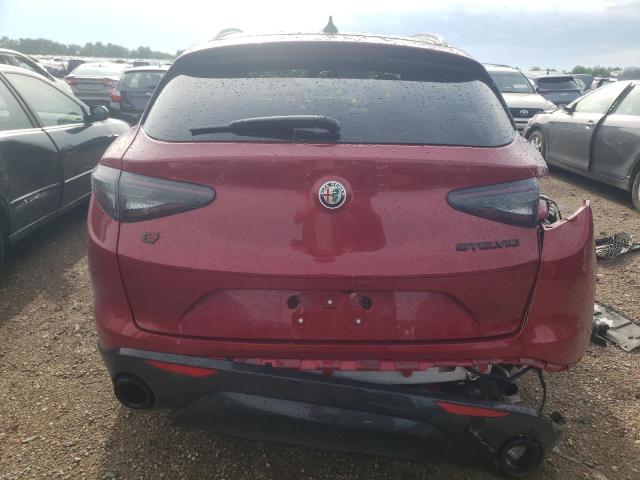 ZASPAKBN0M7D03851 - 2021 ALFA ROMEO STELVIO TI RED photo 6
