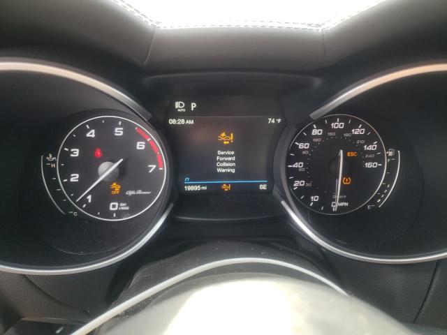 ZASPAKBN0M7D03851 - 2021 ALFA ROMEO STELVIO TI RED photo 9