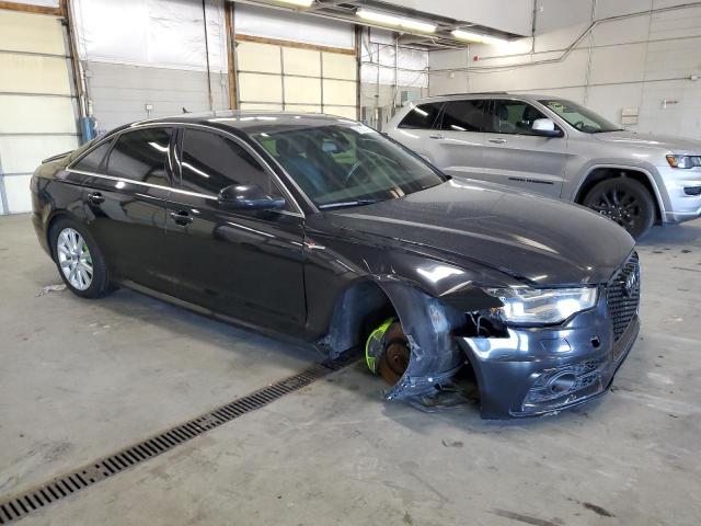 WAUJGAFCXCN140925 - 2012 AUDI A6 PRESTIGE BLACK photo 4