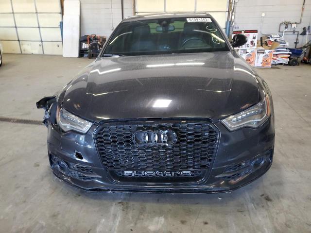 WAUJGAFCXCN140925 - 2012 AUDI A6 PRESTIGE BLACK photo 5