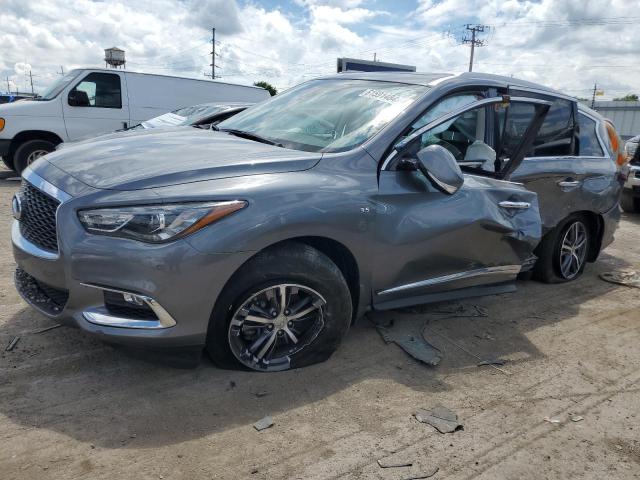 5N1DL0MM1KC523062 - 2019 INFINITI QX60 LUXE GRAY photo 1