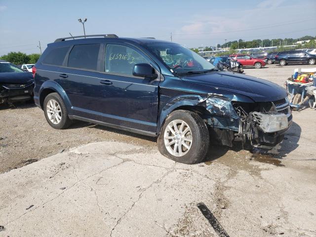 3C4PDCBGXDT673210 - 2013 DODGE JOURNEY SXT BLUE photo 4