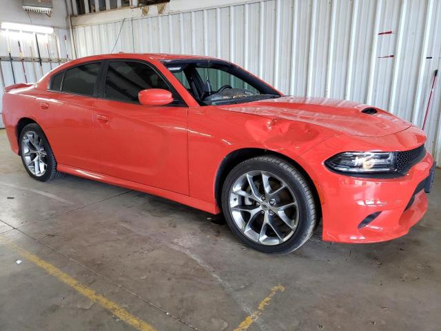 2C3CDXHG0MH565673 - 2021 DODGE CHARGER GT ORANGE photo 4