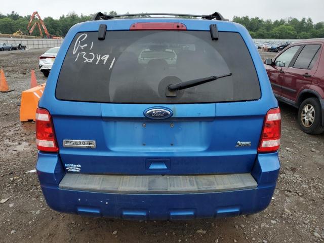 1FMCU9DG0BKA36271 - 2011 FORD ESCAPE XLT BLUE photo 6