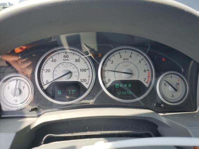 2A8HR54P68R765141 - 2008 CHRYSLER TOWN & COU TOURING PURPLE photo 9