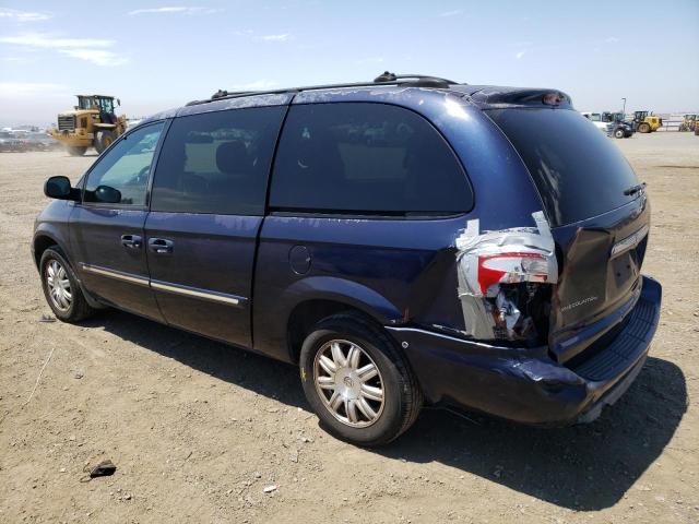 2C4GP54L35R113353 - 2005 CHRYSLER TOWN & COU TOURING Mavi foto 2