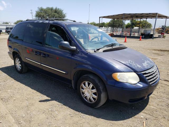 2C4GP54L35R113353 - 2005 CHRYSLER TOWN & COU TOURING Mavi foto 4