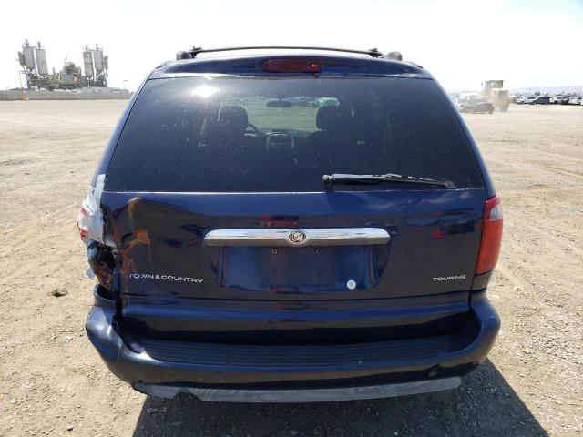 2C4GP54L35R113353 - 2005 CHRYSLER TOWN & COU TOURING Mavi foto 6
