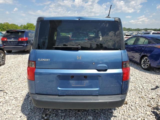 5J6YH28767L006851 - 2007 HONDA ELEMENT EX BLUE photo 6