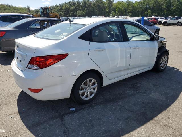 KMHCT4AE4EU721813 - 2014 HYUNDAI ACCENT GLS WHITE photo 3