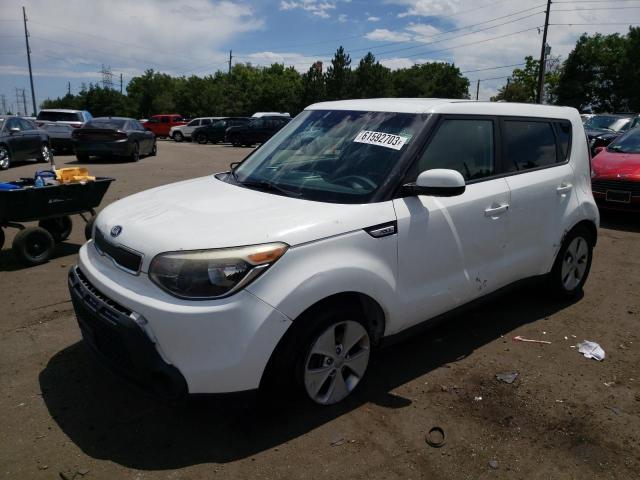 KNDJN2A20G7272700 - 2016 KIA SOUL WHITE photo 2