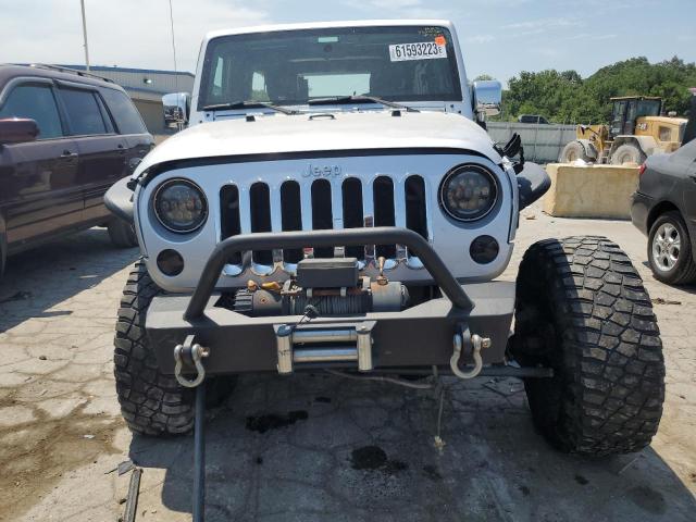 1J4BA6H18AL117289 - 2010 JEEP WRANGLER RUBICON SILVER photo 5