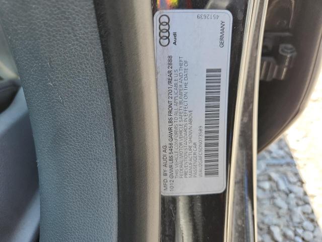 WAU2GAFC5DN073589 - 2013 AUDI A7 PRESTIGE Spalony zdjęcie 13