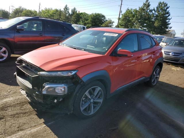 KM8K3CA51KU394370 - 2019 HYUNDAI KONA LIMITED ORANGE photo 1