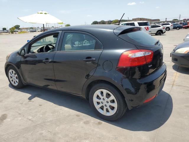 KNADM5A36F6459628 - 2015 KIA RIO LX BLACK photo 2