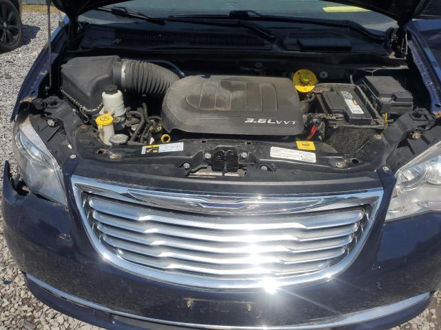 2C4RC1BG2FR546750 - 2015 CHRYSLER TOWN & COU TOURING BLUE photo 12