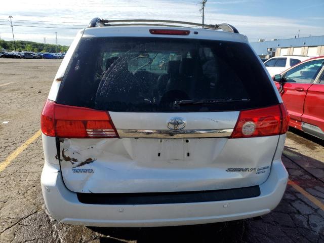 5TDBA22C56S070446 - 2006 TOYOTA SIENNA XLE WHITE photo 6