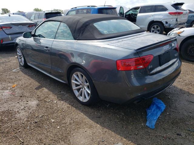 WAUD2AFH4HN003705 - 2017 AUDI A5 SPORT GRAY photo 2