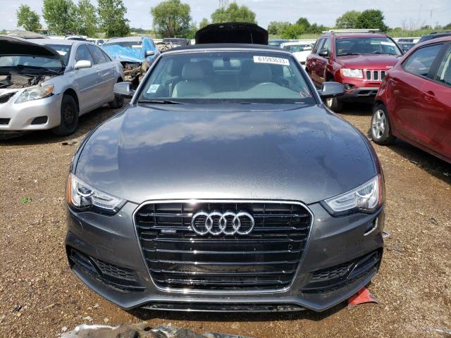 WAUD2AFH4HN003705 - 2017 AUDI A5 SPORT GRAY photo 5