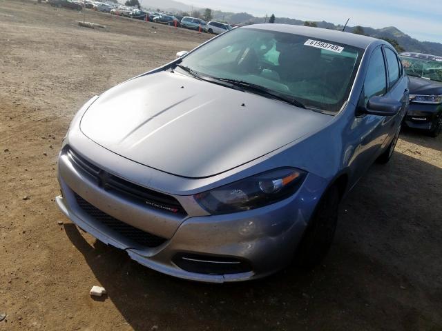 1C3CDFBB5FD129375 - 2015 DODGE DART SXT  photo 2