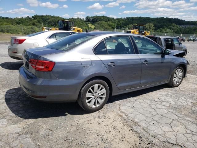 3VWLA7AJ3FM305022 - 2015 VOLKSWAGEN JETTA TDI GRAY photo 3