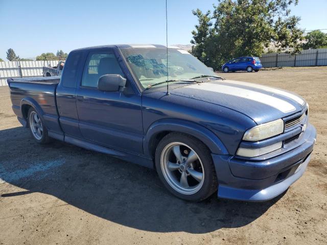 1GCCS19X638118962 - 2003 CHEVROLET S TRUCK S10 BLUE photo 4