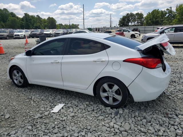 5NPDH4AE1DH221885 - 2013 HYUNDAI ELANTRA GLS WHITE photo 2