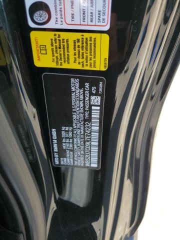 WBS2U7C09L7E74232 - 2020 BMW M2 COMPETITION შავი ფოტო 12