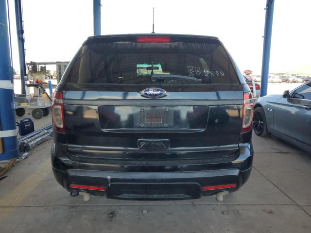 1FM5K8AR0DGC35728 - 2013 FORD EXPLORER POLICE INTERCEPTOR BLACK photo 6