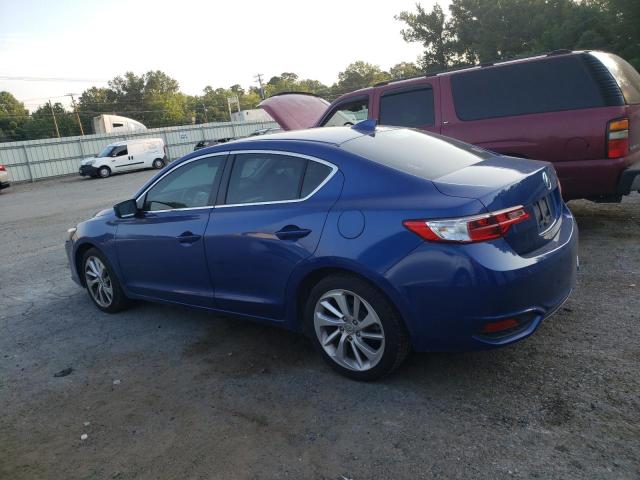 19UDE2F79HA015137 - 2017 ACURA ILX PREMIUM TECH BLUE photo 2