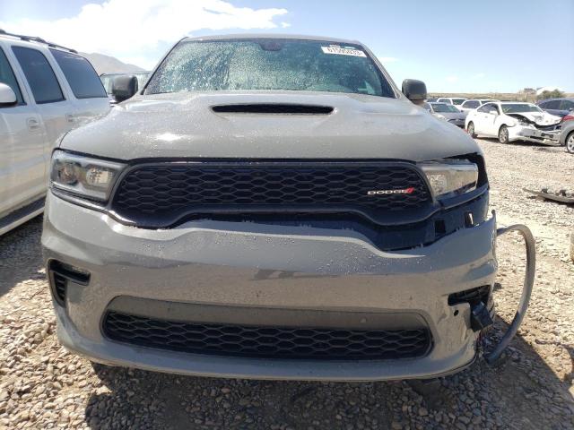 1C4SDJCT8NC215317 - 2022 DODGE DURANGO R/T GRAY photo 5