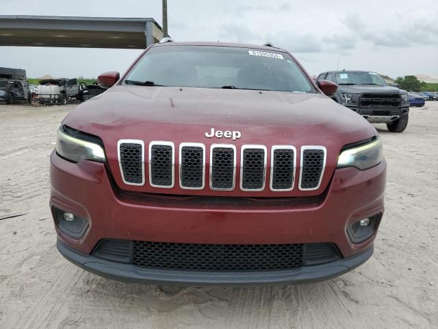 1C4PJLLB5KD434629 - 2019 JEEP CHEROKEE LATITUDE PLUS BURGUNDY photo 5