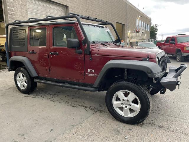 1J4GA39179L790881 - 2009 JEEP WRANGLER U X MAROON photo 4