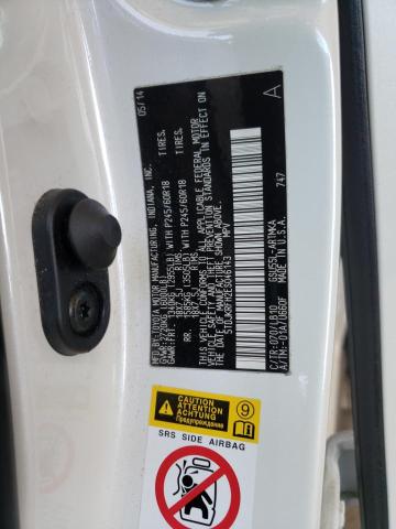 5TDJKRFH2ES046143 - 2014 TOYOTA HIGHLANDER XLE 白色 照片 13