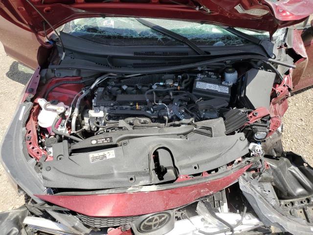 5YFB4MDE6RP148926 - 2024 TOYOTA COROLLA LE MAROON photo 11