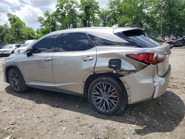 2T2BZMCA5JC155141 - 2018 LEXUS RX 350 BASE 银色 照片 2