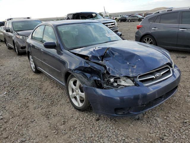 4S3BL616277209392 - 2007 SUBARU LEGACY 2.5I BLUE photo 4