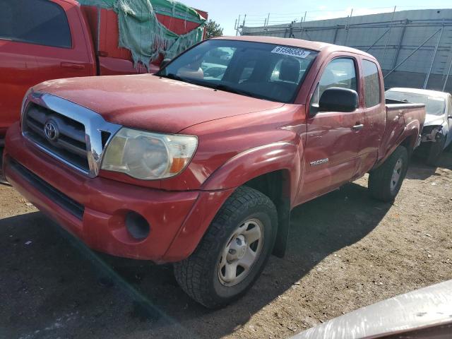 5TETX4GN1AZ708681 - 2010 TOYOTA TACOMA PRERUNNER ACCESS CAB RED photo 1