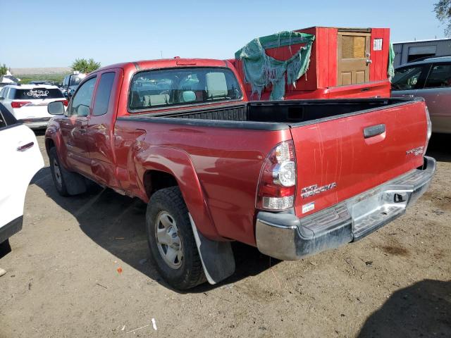 5TETX4GN1AZ708681 - 2010 TOYOTA TACOMA PRERUNNER ACCESS CAB RED photo 2