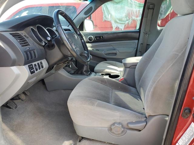 5TETX4GN1AZ708681 - 2010 TOYOTA TACOMA PRERUNNER ACCESS CAB RED photo 7
