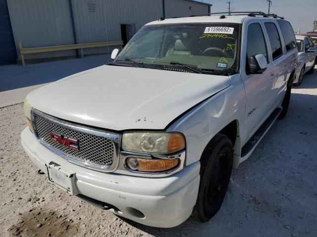 1GKFK66U93J294440 - 2003 GMC YUKON XL DENALI WHITE photo 2