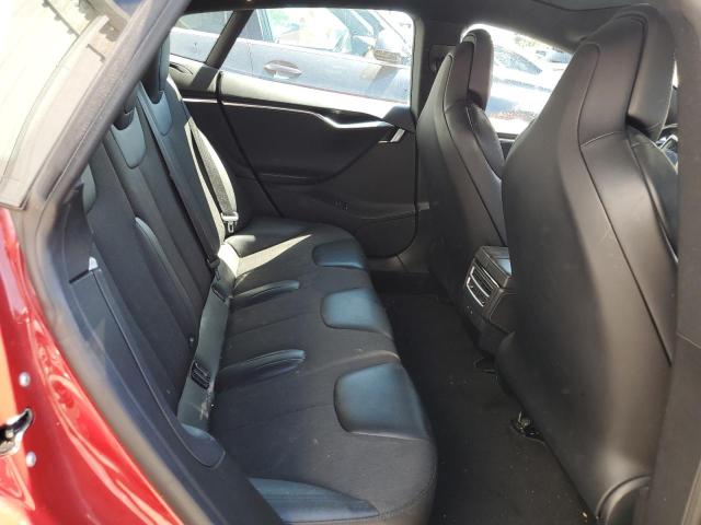 5YJSA1E26HF209570 - 2017 TESLA MODEL S RED photo 10