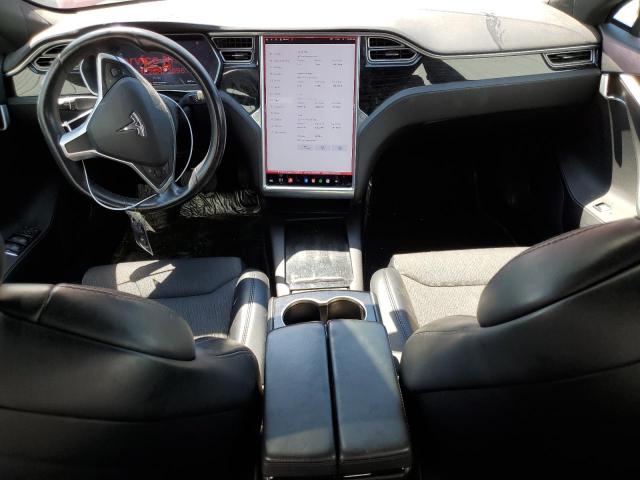 5YJSA1E26HF209570 - 2017 TESLA MODEL S RED photo 8