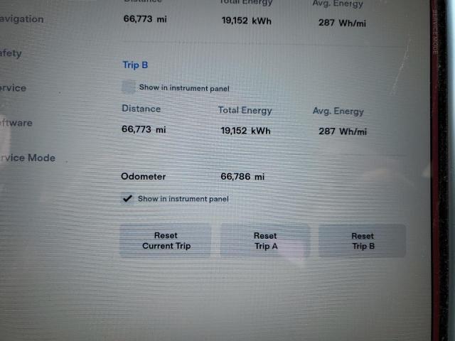 5YJSA1E26HF209570 - 2017 TESLA MODEL S RED photo 9