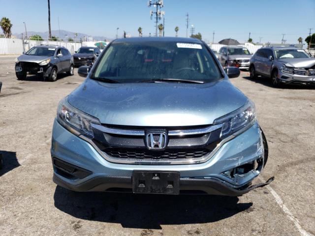 2HKRM3H48GH554565 - 2016 HONDA CR-V SE TEAL photo 5