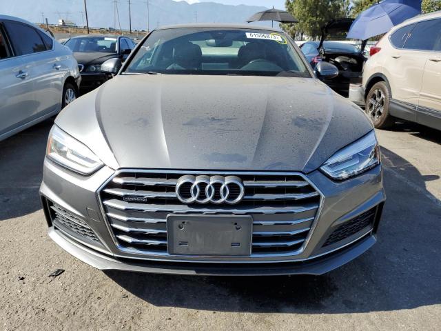 WAUSNAF5XJA022213 - 2018 AUDI A5 PREMIUM S LINE GRAY photo 5