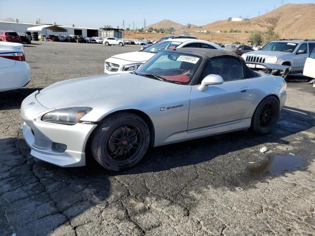 JHMAP11402T001589 - 2002 HONDA S2000 SILVER photo 1