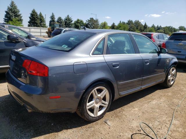 WAUDF78E18A101057 - 2008 AUDI A4 2.0T QUATTRO CHARCOAL photo 3