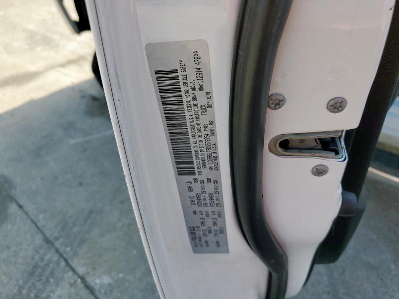 1C6RR6LT9KS572754 - 2019 RAM 1500 CLASS SLT 白色 照片 12