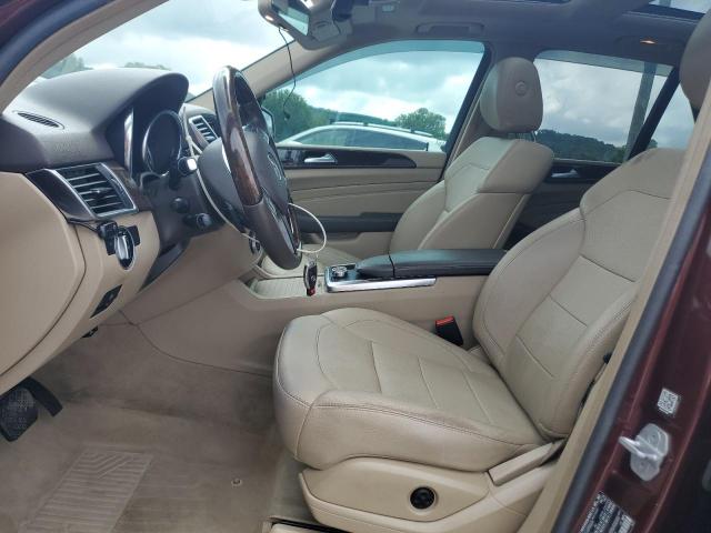 4JGDA5HB2EA436024 - 2014 MERCEDES-BENZ ML 350 4MATIC BURGUNDY photo 7